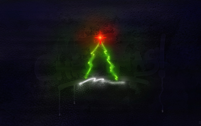 Обои картинки фото 3д, графика, holidays, праздники, фон, ель