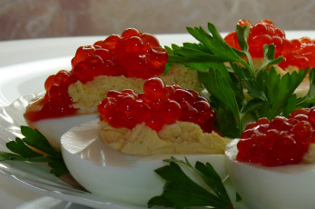 Картинка еда икра бутерброды