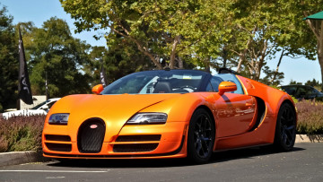 Картинка bugatti veyron автомобили