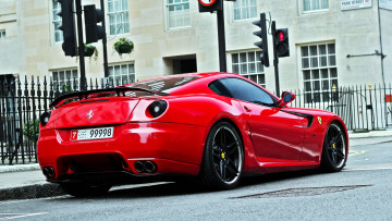 обоя ferrari, 599, gtb, fiorano, автомобили