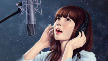 Картинка рисованные люди южная корея snsd girls generation kpop