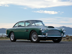 обоя автомобили, aston martin, db4, aston-martin, uk-spec, темный