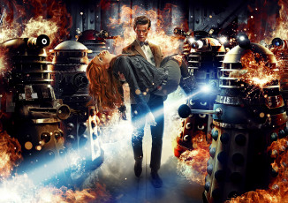 Картинка doctor+who кино+фильмы doctor who daleks matt smith доктор кто