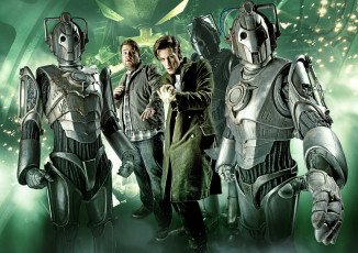 Картинка doctor+who кино+фильмы доктор кто doctor who киборги cyberman matt smith