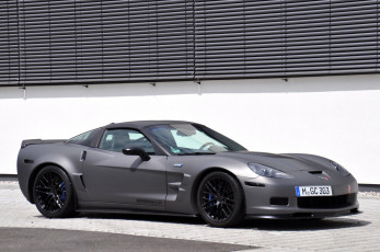 Картинка 2012+chevrolet+corvette+zr1 автомобили chevrolet тюнинг серая corvette