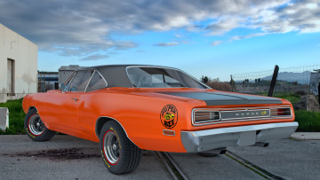 Картинка автомобили 3д 1970 bee super dodge