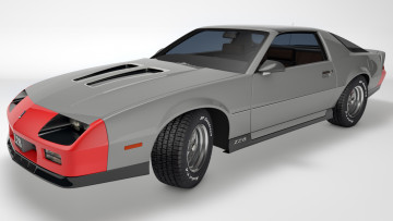 Картинка автомобили 3д z28 camaro chevrolet 1990