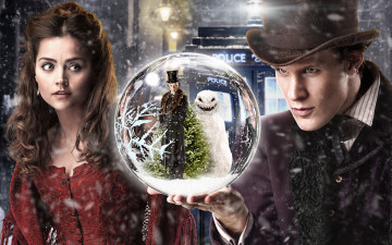 Картинка doctor+who кино+фильмы jenna-louise coleman matt smith шар doctor who доктор кто