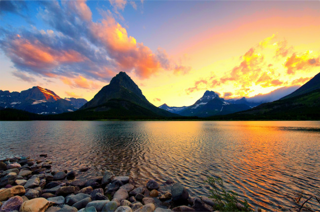 Обои картинки фото природа, восходы, закаты, рассвет