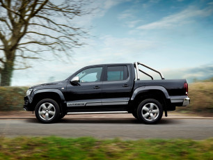 обоя автомобили, volkswagen, uk-spec, ultimate, amarok, темный, 2015г