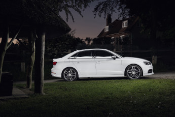 Картинка автомобили audi 8v uk-spec sedan s3 светлый 2013г