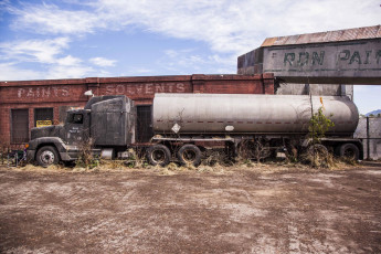 Картинка автомобили freightliner финиш цистерна tanker