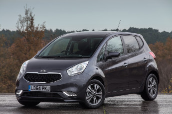 обоя автомобили, kia, ecodynamics, venga, темный, 2014г, uk-spec