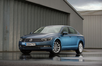 Картинка автомобили volkswagen passat se b8 2015г синий