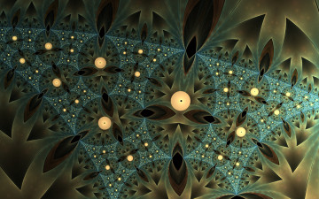 Картинка 3д+графика фракталы+ fractal цвета фон узор