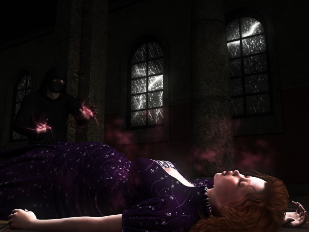 Обои картинки фото 3д графика, фантазия , fantasy, девушка