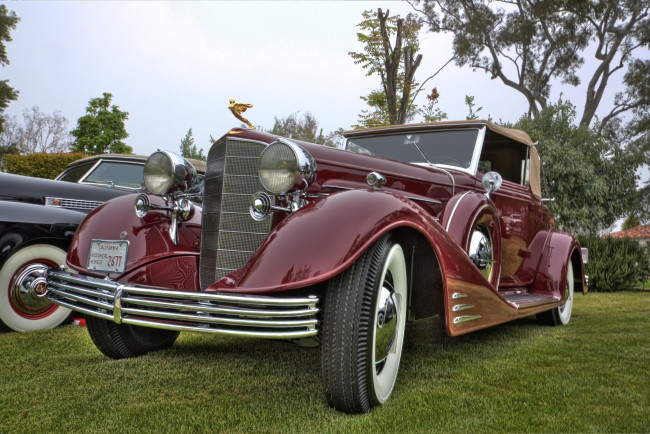 Обои картинки фото 1933 cadillac 425c convertible coupe, автомобили, выставки и уличные фото, выставка, автошоу