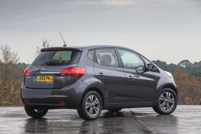 Обои картинки фото автомобили, kia, темный, 2014г, uk-spec, ecodynamics, venga