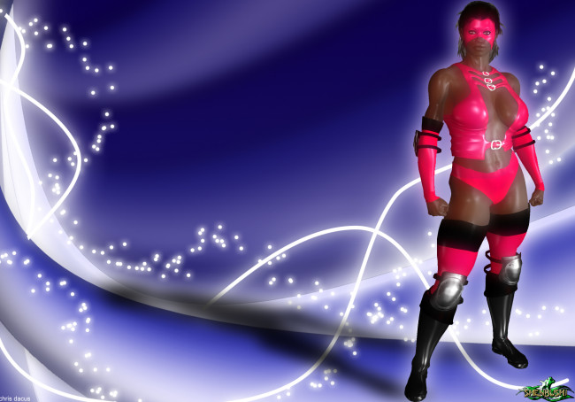 Обои картинки фото 3д графика, фантазия , fantasy, взгляд, девушка, фон