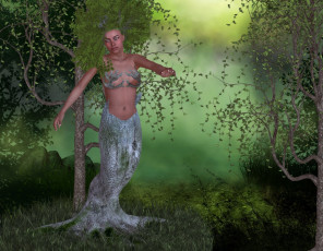 Картинка 3д+графика эльфы+ elves фон взгляд фея