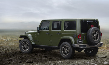 Картинка автомобили jeep jk 75th anniversary unlimited wrangler 2016г
