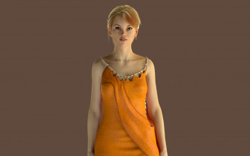 Картинка 3д+графика люди+ people девушка фон взгляд