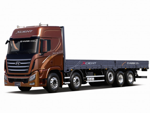 Обои картинки фото автомобили, hyundai, cargo, xcient, trago