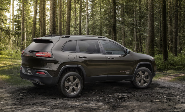 Обои картинки фото автомобили, jeep, cherokee, grand, wk2, 75th, anniversary, 2016г