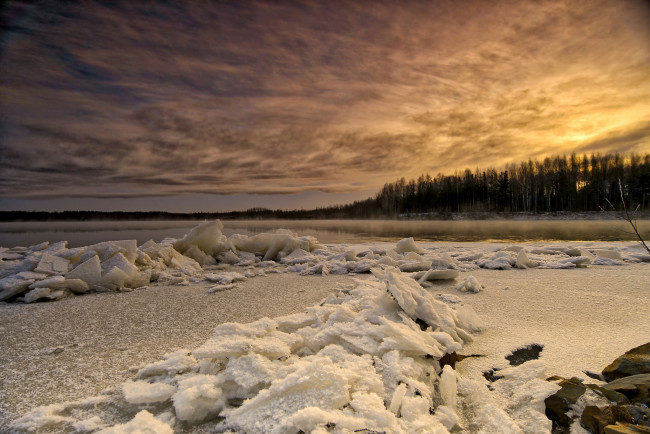 Обои картинки фото природа, восходы, закаты, рассвет