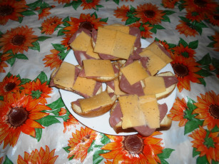 Картинка еда бутерброды +гамбургеры +канапе сыр хлеб колбаса