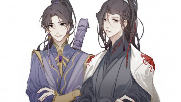 Картинка аниме the+scum+villain’s+ self-saving +system система спаси себя сам для главного злодея chuan shu zijiu zhinan мосян тунсю