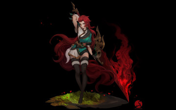 Картинка фэнтези девушки девушка оружие