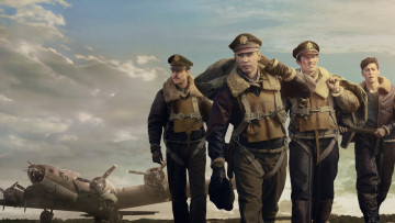 Картинка masters+of+the+air+ мини–сериал+2024+–+ кино+фильмы -unknown+ другое властелины воздуха мини сериал военный apple tv боевик история masters of the air будущие премьеры новинки кино david shields callum turner austin butler