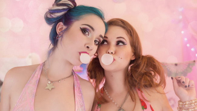 Обои картинки фото девушки, - группа девушек, красотки