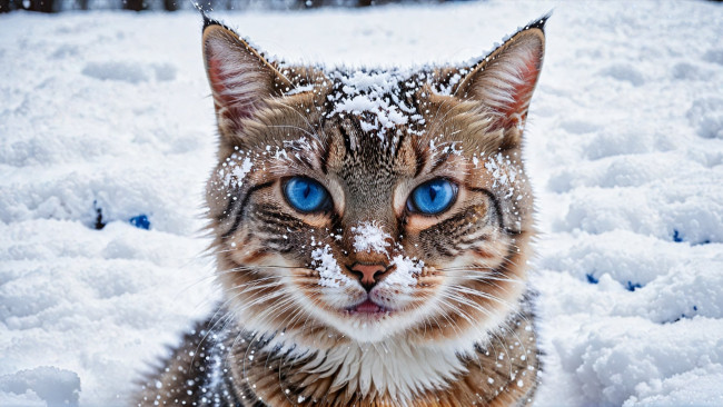 Обои картинки фото рисованное, животные,  коты, нейросети, графика, нейроарт, ai, art, нейронные, сети, рисунки, нейро, искусство