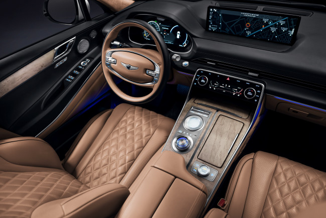 Обои картинки фото автомобили, интерьеры, genesis