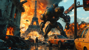 Картинка фэнтези роботы +киборги +механизмы нейросети графика нейроарт ai art нейронные сети рисунки нейро искусство нейрографика graphics neuroart neural networks drawings neuro neurography