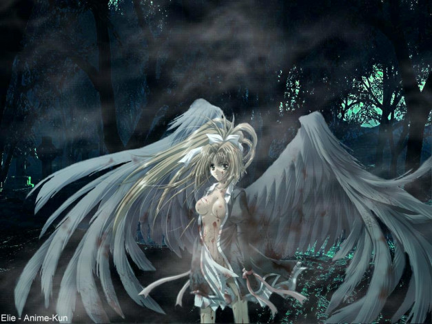 Обои картинки фото divers15, аниме, angels, demons