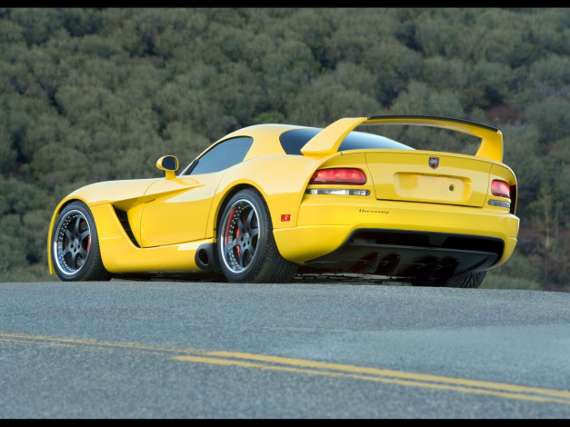 Обои картинки фото 2007, hennessey, venom, 1000, twin, turbo, dodge, viper, автомобили