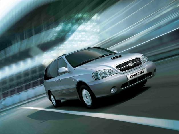 Обои картинки фото kia, carnival, автомобили