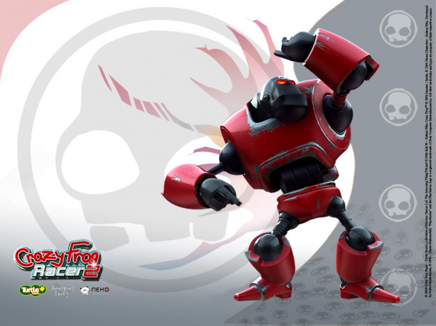Обои картинки фото видео, игры, crazy, frog, racer