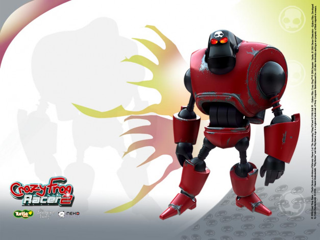 Обои картинки фото видео, игры, crazy, frog, racer