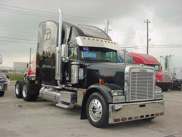 Обои картинки фото автомобили, freightliner