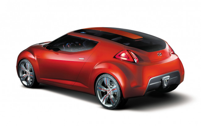 Обои картинки фото hyundai, veloster, concept, автомобили