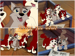 обоя balto, мультфильмы