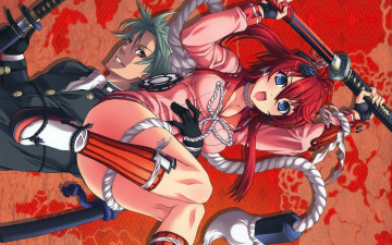 Картинка samurai girls аниме мунэакира Ягю дзюбэй