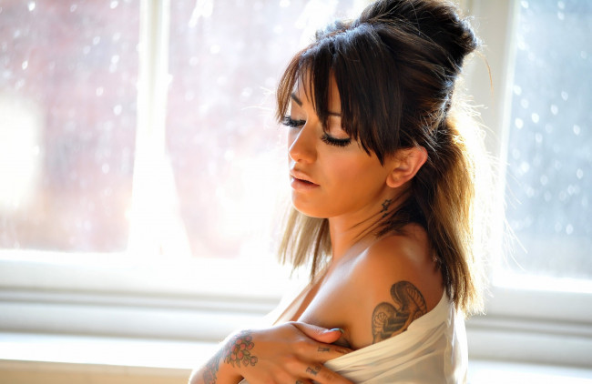 Обои картинки фото Mai Bailey, девушки