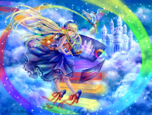 Картинка аниме *unknown другое замок