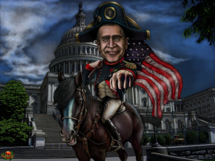 Картинка 43 рассадник демократии юмор приколы флаг буш америка