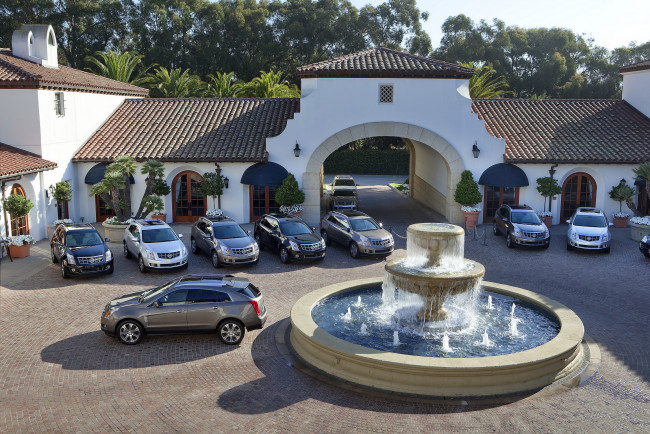 Обои картинки фото 2012, cadillac, srx11, автомобили